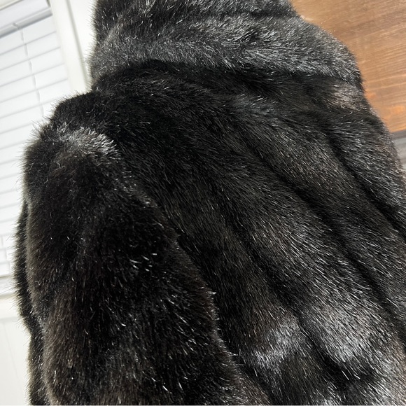 Monterey in the USA vintage faux mink coat size 14 - Picture 6 of 11